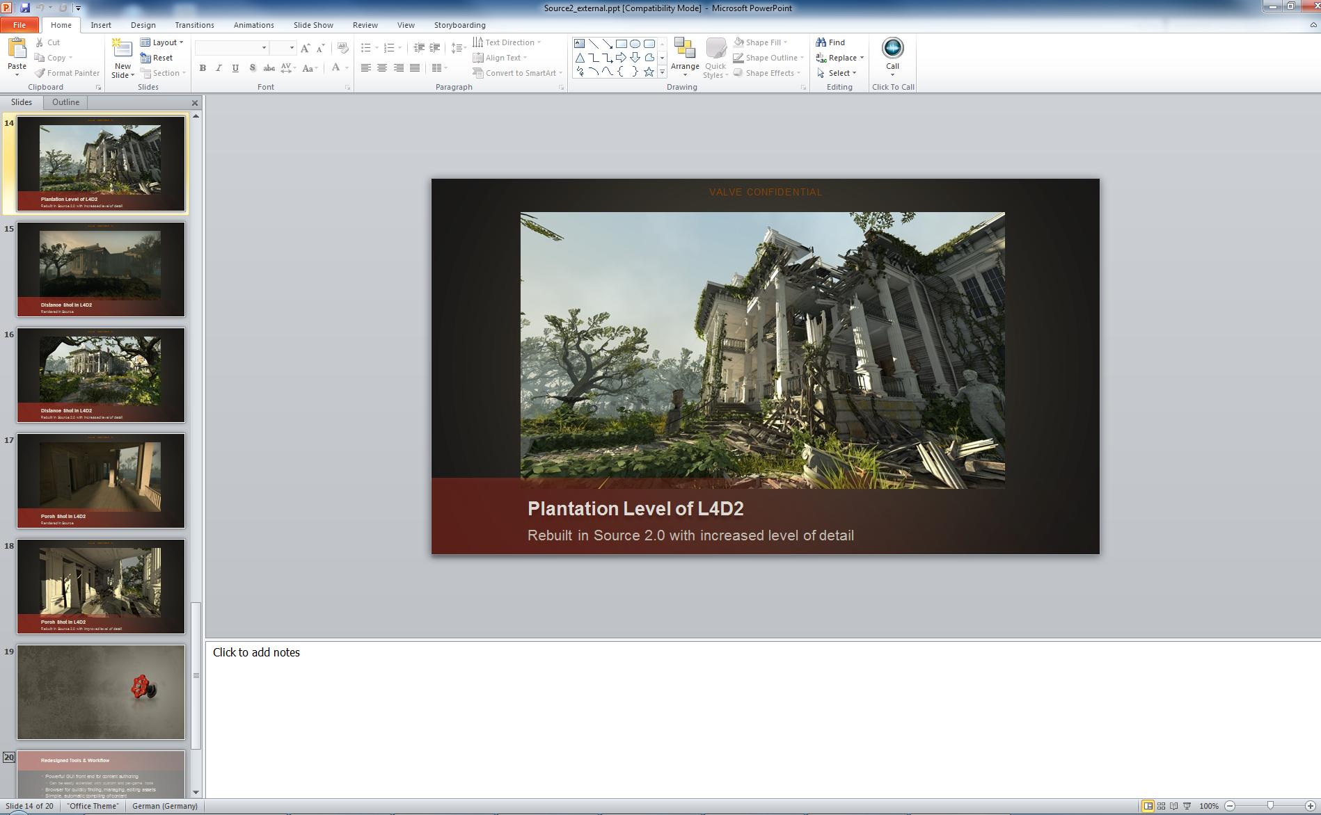 Source2 Presentation - Plantation Level in L4D2